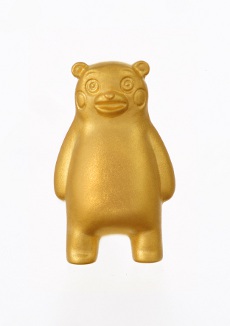 希少　超レア　金箔手鏡 くまモン ジュエリー専門情報誌：JAPAN PRECIOUS(ジャパン・プレシャス)
