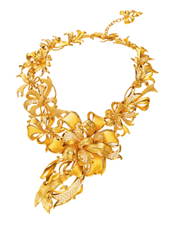 純金4.98g chow tai fook K24ゴールドネックレス 純金 ネックレス k24